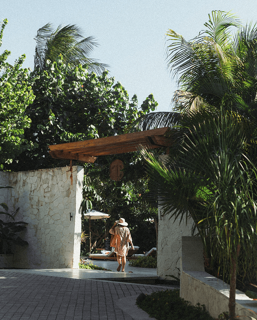 Mayakoba’s tropical landscape